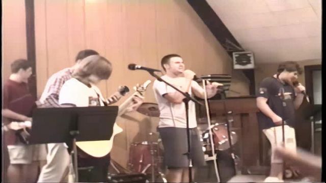 Easter & Spring 2003 - Brett's band - Jacob baseball - Brett scrimmage