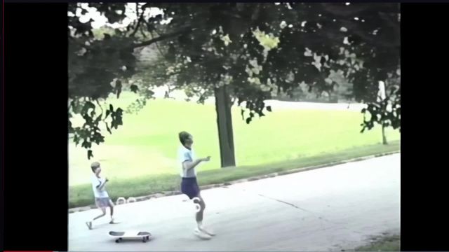 Dad on the Skateboard