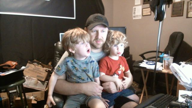 John and Ethan - Reward for 50 hits - 6-13-23